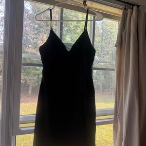 Elegant Black Midi Dress